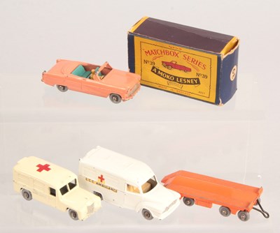 Lot 288 - Matchbox Regular Wheels Group of 4 x Harder to Find Model Variations