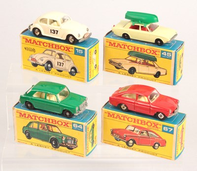 Lot 301 - Matchbox Regular Wheels Group of late 1960's Issue Cars
