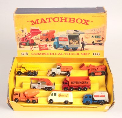 Lot 313 - Matchbox Regular Wheels G-6 Commercial Truck Gift Set
