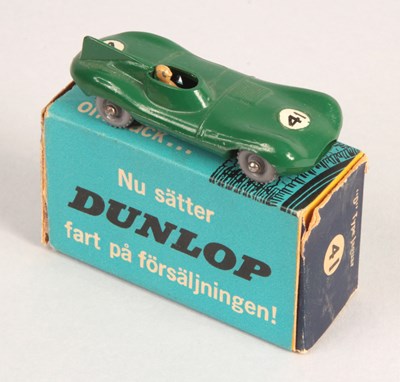 Lot 328 - Matchbox Regular Wheels 41b Jaguar D-Type VERY RARE SWEDISH DUNLOP PROMOTIONAL ISSUE