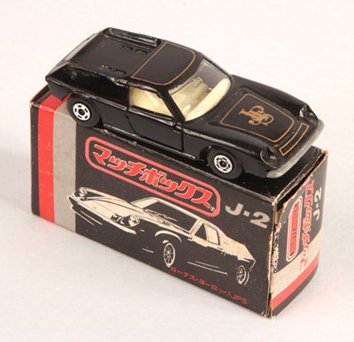 Lot 364 - Matchbox Superfast 5a Lotus Europa Japan Series Issue black body with gold "JPS" tampo print