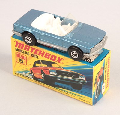 Lot 369 - Matchbox Superfast 6c Mercedes 350SL Convertible WITH RARE MALTESE CROSS WHEELS