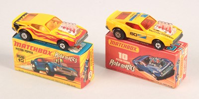 Lot 380 - Matchbox Superfast 2 x 10b Ford Mustang Piston Popper US Issue Models