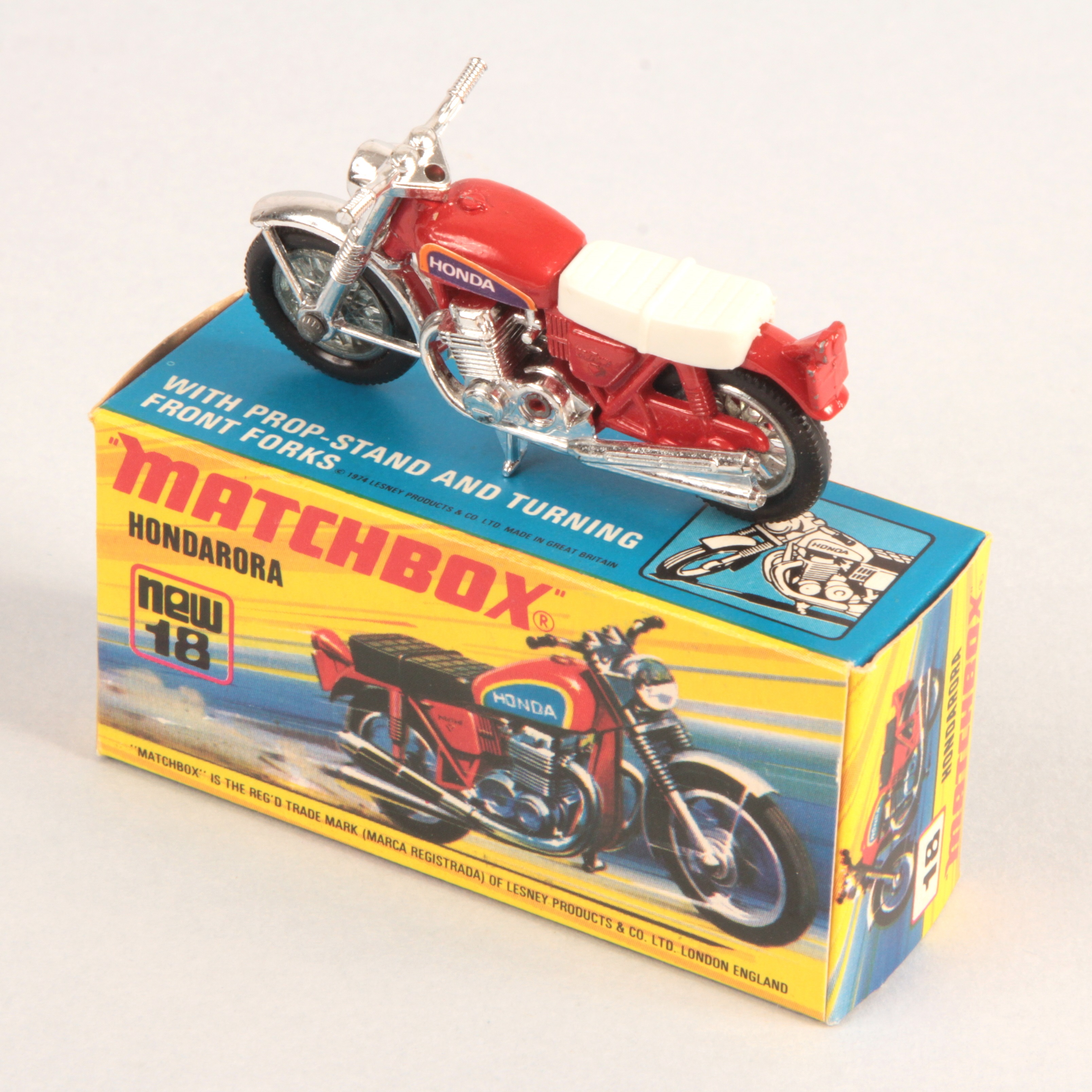 Lot 399 - Matchbox Superfast 18b Hondarora Honda CB750