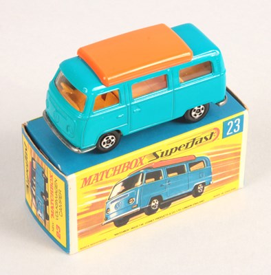 Lot 408 - Matchbox Superfast 23a Volkswagen Camper Van