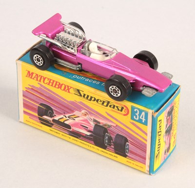 Lot 431 - Matchbox Superfast 34a Formula 1 Racing Car WITH RARE SPIRO WHEELS