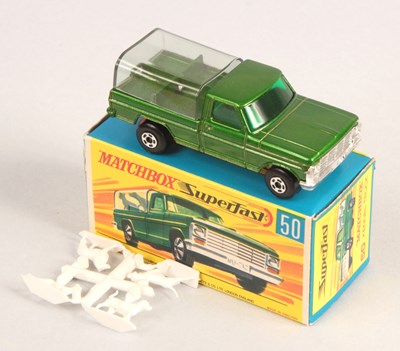 Lot 464 - Matchbox Superfast 50a Ford Kennel Truck