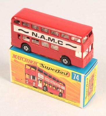 Lot 505 - Matchbox Superfast 74a Daimler Fleetline Bus "N.A.M.C. The Miniature Vehicle" Promotional Issue