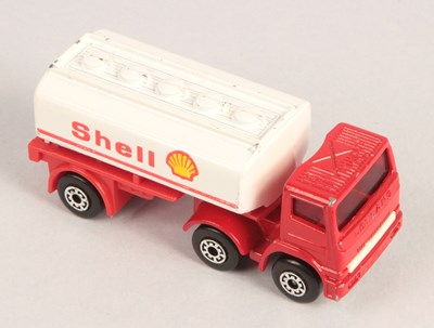 Lot 546 - Matchbox Superfast 14d Leyland Articulated Tanker "Shell" FACTORY PRE-PRODUCTION COLOUR TRIAL