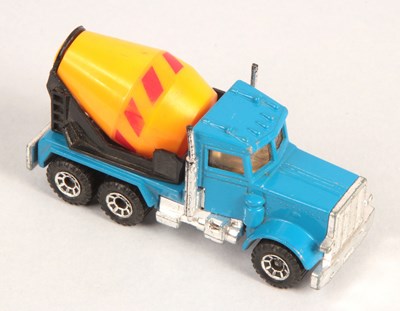 Lot 552 - Matchbox Superfast 19d Peterbilt Cement Mixer FACTORY PRE-PRODUCTION COLOUR TRIAL