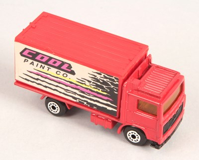 Lot 554 - Matchbox Superfast MB20 Volvo Container Truck FACTORY PRE-PRODUCTION COLOUR TRIAL "COOL PAINT CO"