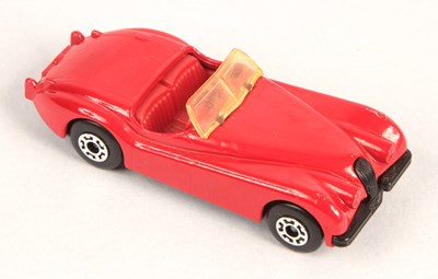 Lot 558 - Matchbox Superfast 22e Jaguar XK120 FACTORY PRE-PRODUCTION COLOUR TRIAL RED BODY
