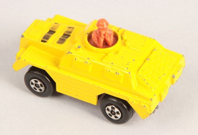 Lot 572 - Matchbox Superfast 28b Stoat Armoured Car FACTORY PRE-PRODUCTION COLOUR TRIAL