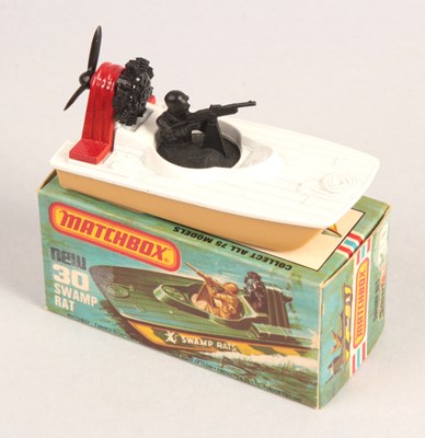 Lot 576 - Matchbox Superfast 30c Swamp Rat Air Boat FACTORY PRE-PRODUCTION COLOUR TRIAL