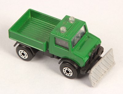 Lot 601 - Matchbox Superfast 48e Mercedes Unimog FACTORY PRE-PRODUCTION COLOUR TRIAL