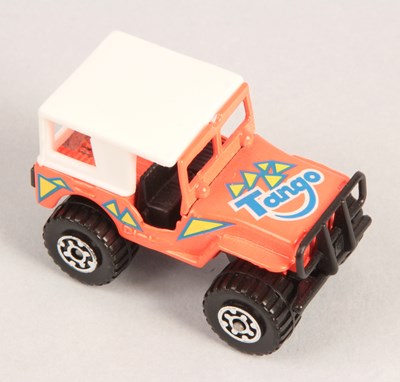 Lot 619 - Matchbox Superfast MB14 Jeep 4 x 4 "Neon Racers" FACTORY PRE-PRODUCTION COLOUR TRIAL
