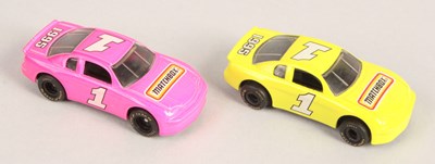 Lot 626 - Matchbox Superfast White Rose Collectibles 2 x Chevrolet Monte Carlo Stock Car