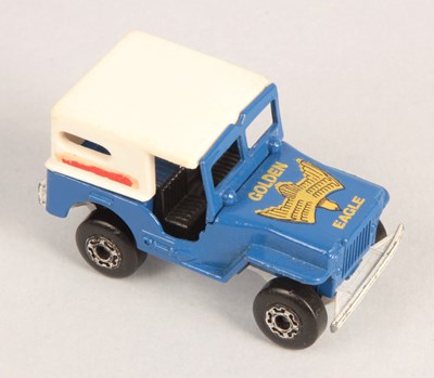 Lot 630 - Matchbox Superfast 5c US Mail Jeep FACTORY PRE-PRODUCTION TAMPO PRINT TRIAL