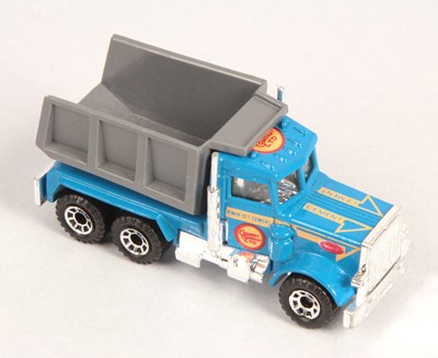 Lot 635 - Matchbox Superfast 23d Peterbilt Tipper Truck FACTORY ERROR OR TRIAL MODEL