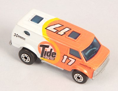 Lot 639 - Matchbox Superfast 68c Chevrolet Van FACTORY PRE-PRODUCTION COLOUR TRIAL "TIDE RACING TEAM"