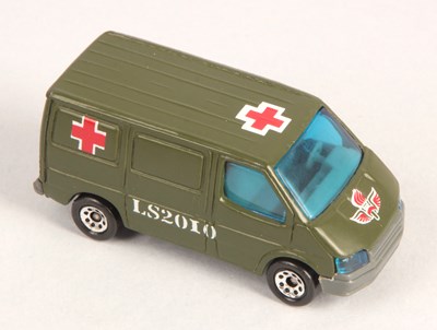 Lot 645 - Matchbox Superfast SUTC CHINESE INTERNAL MARKET MB60 Ford Transit Field Ambulance